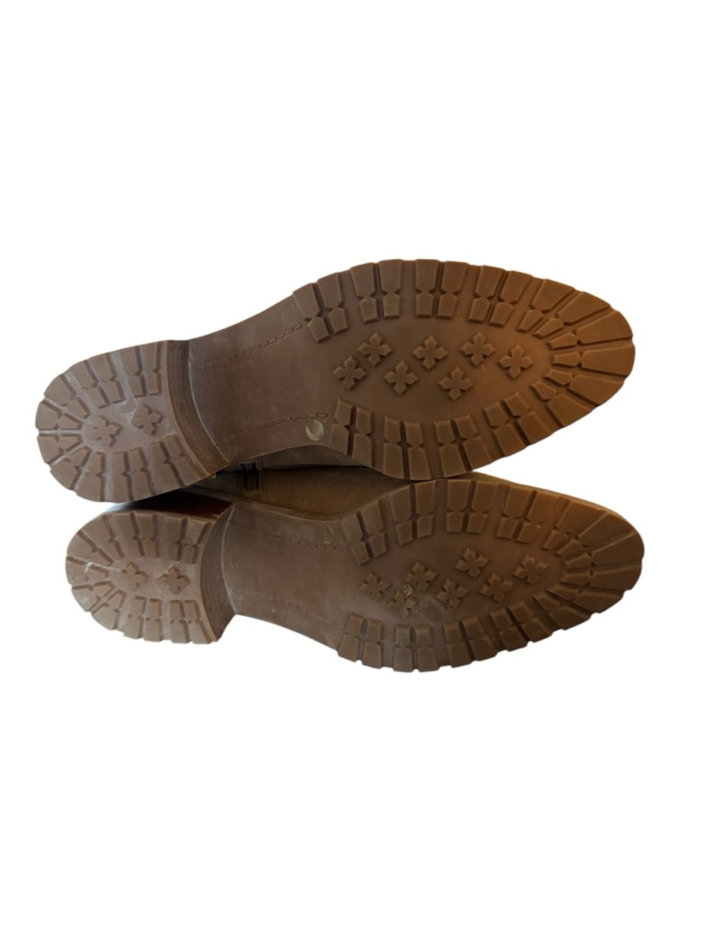 Sole Society Faunya Suede Lace-Up‎ Boots Light Brown 9.5 - Picture 9 of 12